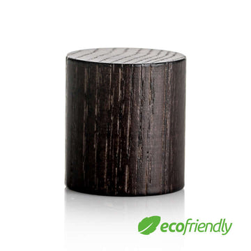 Dark wood cap